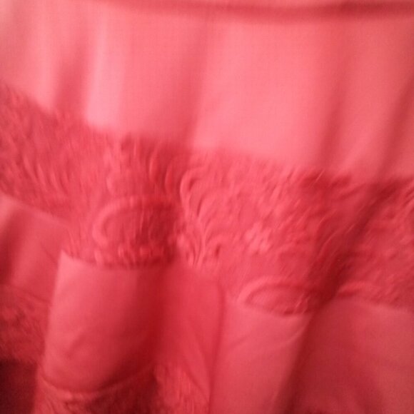 Three Pink Hearts Trixxi Dress Women XL Sleeveless Lace Detail Party Holiday Red - Picture 7 of 16